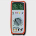 防表筆誤插裝置;數(shù)據(jù)保持,顯 示 器：最大顯示數(shù)1999，字高28mm,直流電壓;交流電壓;直流電流;交流電流;電阻;電容,溫度,帶蜂鳴器通斷測試;二極管測試;晶體管hFE測試. 
