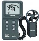 AR-836風(fēng)速計(jì)測溫范圍 0℃～45℃ ,風(fēng)速測量范圍:0.3~45m/s  ℃/℉溫度單位轉(zhuǎn)換 , 溫度測量誤差 ±2℃ ,風(fēng)速測量誤差 ±3%±1dgts  
