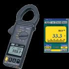 TES-3063交流、直流功率鉤表.4000筆連續(xù)紀(jì)錄，25筆單筆紀(jì)錄,有效功率(KW)/視在功率(KVA)/功率因素(PF)測(cè)量,最小值/最大值鎖定功能,峰值鎖定功能,LCD雙顯示∶KW + PF, KVA + PF, V+A,LCD雙顯示∶A + HZ, V + HZ 

