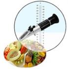 RHS-10  手持式鹽度儀  為測量鹽溶液、含鹽食品及海水、鹽水的濃度而設(shè)計的。特有的兩條條刻度線能直接讀取溶液的比重及濃度（以千分?jǐn)?shù)記）。