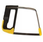 迷你鋼鋸: 配有舒適模壓手柄的紋形鋼架,具有通過板桿控制鋸條鎖定與更換的特點(diǎn)。寬大的鋸框可提供充分的工作空間.該產(chǎn)品配備一根備用鋸條。

