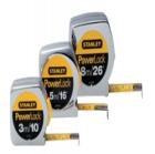 POWERLOCK公制卷尺,鍍鉻殼體具有抗強(qiáng)烈沖擊功能。拇指控制鎖定裝置。鋼帶經(jīng)過充分熱處理并附有耐磨損邁拉涂層，延長(zhǎng)使用壽命10倍以上。  
