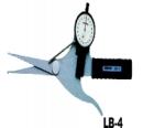 LB-4 針盤式內(nèi)測卡規(guī).測量范圍:10-30MM,最小讀數(shù):0.01MM.測量喉深:100MM,測頭高度:2MM
