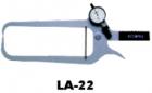  LA-22 大型針盤式外卡規(guī) .最小讀值:0.1MM.測量范圍:0-80MM;量測喉深:250MM