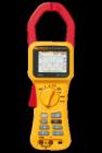 Fluke 345 電能質(zhì)量鉗型表全面融合了電能分析儀、電能質(zhì)量記錄儀以及鉗型表的強大功能,無需切斷電路即可測量交流電流（最高 1400 A）和直流電流（最高 2000 A）