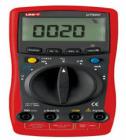  UT60C 數(shù)字萬用表 直流電壓:400mV-1000V;交流電壓:4V-750V;交流頻寬:40Hz-400Hz;直流電流:400mA-10A;交流電流:400mA-10A;電阻:400W-40MW;電容:40nF-100mF;頻率:10Hz-10MHz;溫度:-40℃～1000℃
 
