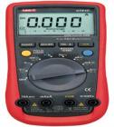 UT61D 數(shù)字萬用表 直流電壓:60.00 mV-1000V;交流電壓測試:60.00 mV -750V;交流電流測試：600.0μA- 10.00A；直流電流測試：600.0μA-10.00A；電阻測試：600.0Ω-60.00 MΩ；電容：40.00nF-4000μF；頻率：10Hz～10MHZ
 
