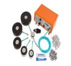 Elcometer110氣壓型附著力測量儀是一種攜帶方便的氣壓型附著力測量儀，所用的壓縮氣體來源于罐裝或壓縮空氣. 由于所用的力是可控制的，故測試的結(jié)果值重復(fù)性高。為用戶提供理想的測試工具易用并擁有1%的精確度*.


