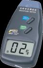 測量范圍：5%～40%
分辨力：1% 
電源：單個9V電池
尺寸：126×70×29mm
讀值鎖定， 兩針采樣
