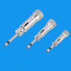 性能：
ANY型預(yù)置式扭矩起子是研制的適用于汽車、摩托車、機(jī)械制造、電子等行業(yè)，及專業(yè)檢測行業(yè)的新型產(chǎn)品，主要用于扭力適中的零部件的旋緊和旋緊力的檢測，易于手握作業(yè)，使用方便、清晰度維持時間久。是成臺設(shè)備的組裝維修及旋緊部件性能檢測的工具。
