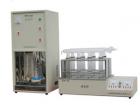 技術(shù)指標(biāo)  Specifications  

測定范圍：含氮量0.05%-90%；                                                   

精  度：相對差≤2%，平行差≤0.2%

測定時間：消化45分鐘左右（視樣品含氮量而定）， 蒸餾6分鐘左右

電  源：AC220V/50 Hz

功  率：消化器（四孔）1200W    （八孔）2400W        

體  積：04消化器650×220×150

        08消化器730×300×150

        蒸 餾 器380×330×740單位（mm）

